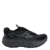 Ash Eagle Model Low Top Sneakers With Mesh Panels In Black