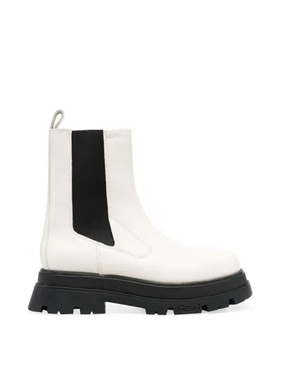 Ash Women's Elite Platform Ankle Booties In Panna Chiari E Naturali