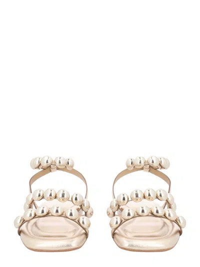 Ash Elegant Flats For Women - Ss26 Collection In Gold