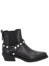 Ash Logan Stiefel Mit Nieten In Black