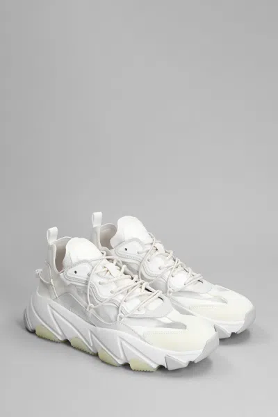 Ash Extra Bis Sneakers In White Synthetic Fibers