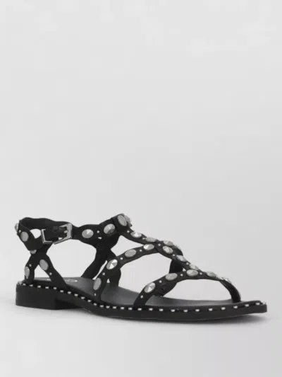 ASH FLAT SANDALS ANKLE STRAP MULTI STRAPS