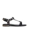Ash Patsy Stud Ankle Strap Sandal
