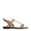 Ash Flat Sandals With Wave Pattern