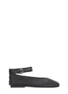Ash Buckle Fastened Square In Black