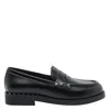 Ash Whisper Studs Black Loafer In Black