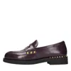 Ash Flat Shoes Purple In Viola Blu E Verdi