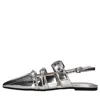 Ash Flat Shoes In Silver