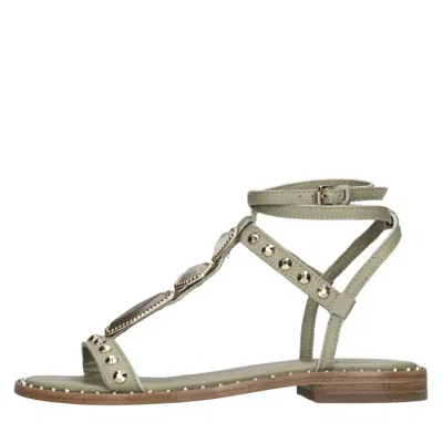 Ash Flat Shoes In Green