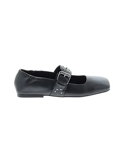 Pre-owned Ash Flats In Black