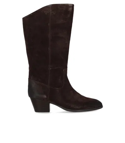 Ash Freedom Dark Brown Texan Boot