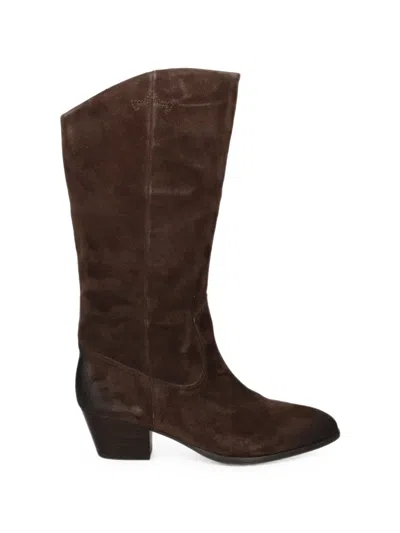 Ash Freedom Suede Boots In Multi