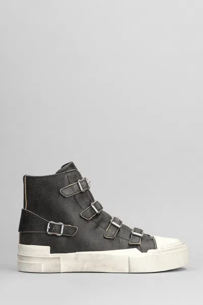 Ash Gang Sneakers In Black Leather