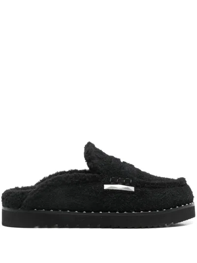 Ash Genda Slippers In Black