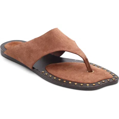 Ash Genius Flip Flop In Brown