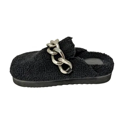 Ash Ghost Fur Mule Black / Black 421131-002 Women's