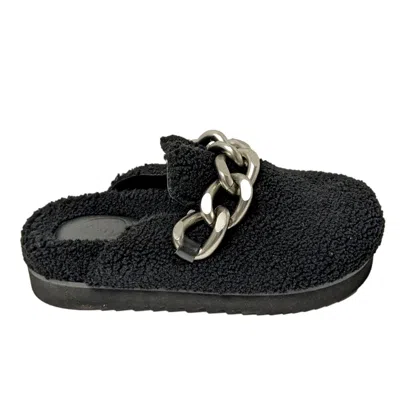 Ash Ghost Fur Mule Black / Black 421131-002 Women's