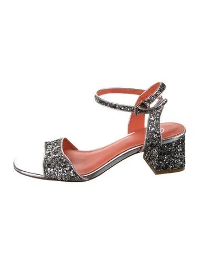 Pre-owned Ash Glitter Glitter Accents Sandals