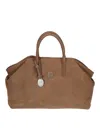 Ash Jacqueline Top-handle Bag In Brown