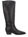 Ash "harpo Western" Boot In Black