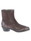 Ash Hasley Ankle Boots In Brown
