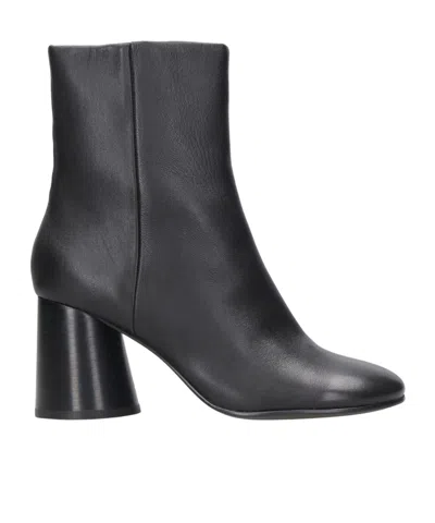 Ash High-heeled Short Boots In Black