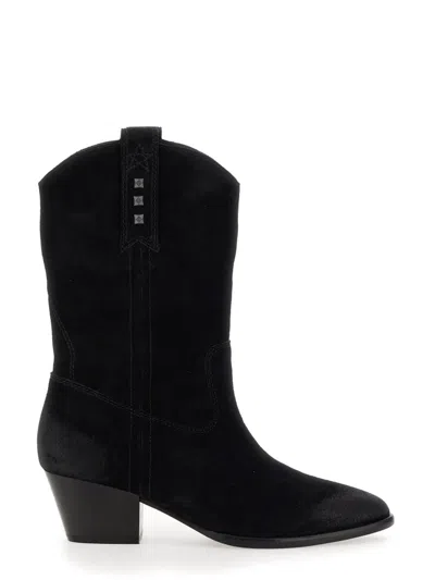 Ash Hooper Boots In Black