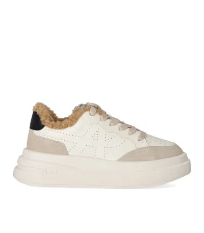 ASH ASH  IMPULS FUR WHITE BLACK SNEAKER