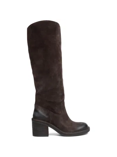 Ash Iris Knee-high Boots In Brown