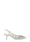 Ash Ivory Bizarre Slingback In Neutral
