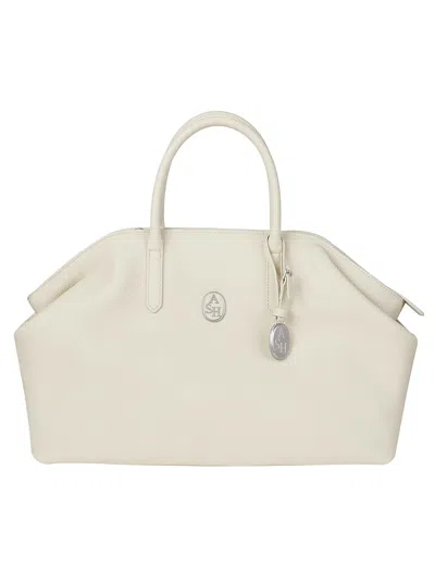 Ash Jaqueline Bag In Talc/antic Silver
