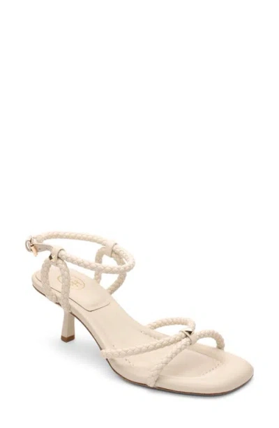 Ash Jess Bis Braided Strappy Sandal In Beige