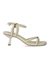 Ash Jess Tofu Heeled Sandal In White