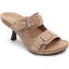Ash Jewel Slide Sandal In Noisette Tan