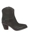 Ash Suede Ankle Boot Pointed Toe In Bistro