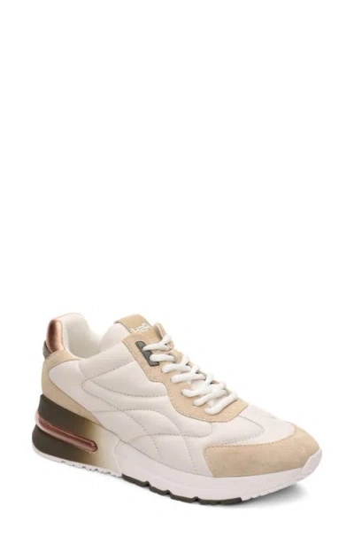 Ash Kacy Sneaker In Biscuit/off-white