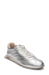 Ash Silver Kill Bill Leather Sneakers In Animal Print