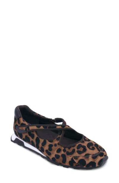 Ash Kore Mary Jane Genuine Calf Hair Flat In Multi