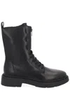 Ash Lace-up Boot In Black
