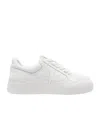 Ash Lace-up Low-cut Casual Shoes In White