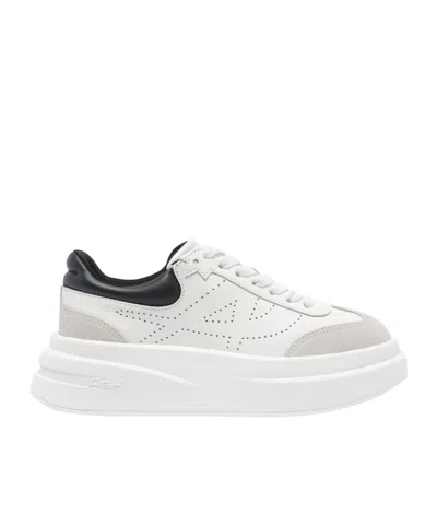 Ash Lace-up Low-cut Casual Shoes In White