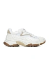 Ash Lace-up Low-cut Casual Shoes In White