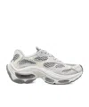 Ash Mesh-panels Low-top Sneakers In Gray