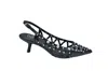 Ash Laced Black Low-cut Shoes With Metallic Studs In Black