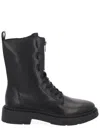 Ash Lace-up Boot In Black