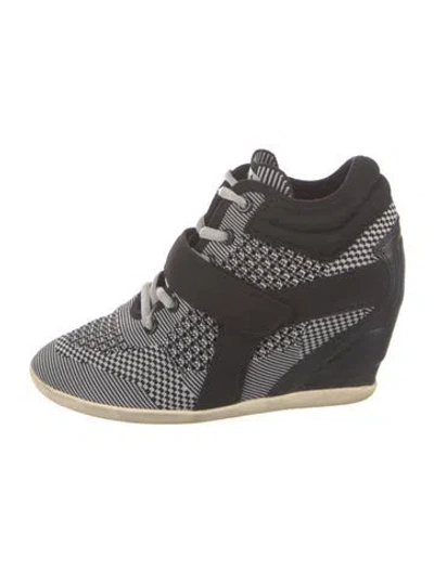 Pre-owned Ash Lace-up Boots In Black