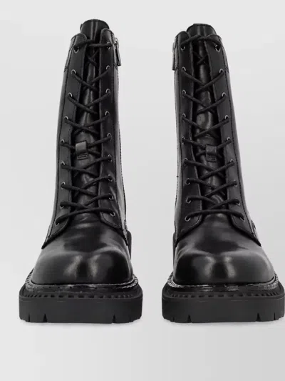 Ash Lace-up Shoes In Black