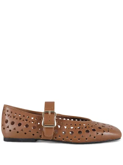 ASH LEATHER BALLERINA SHOES