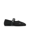 Ash Buckle-strap Bijoux Ballerinas