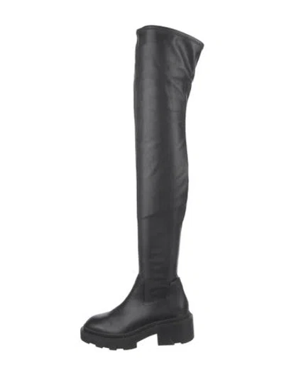 Pre-owned Ash Leather Boots In Black